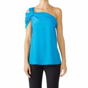 Baja East One Shoulder Blouse
